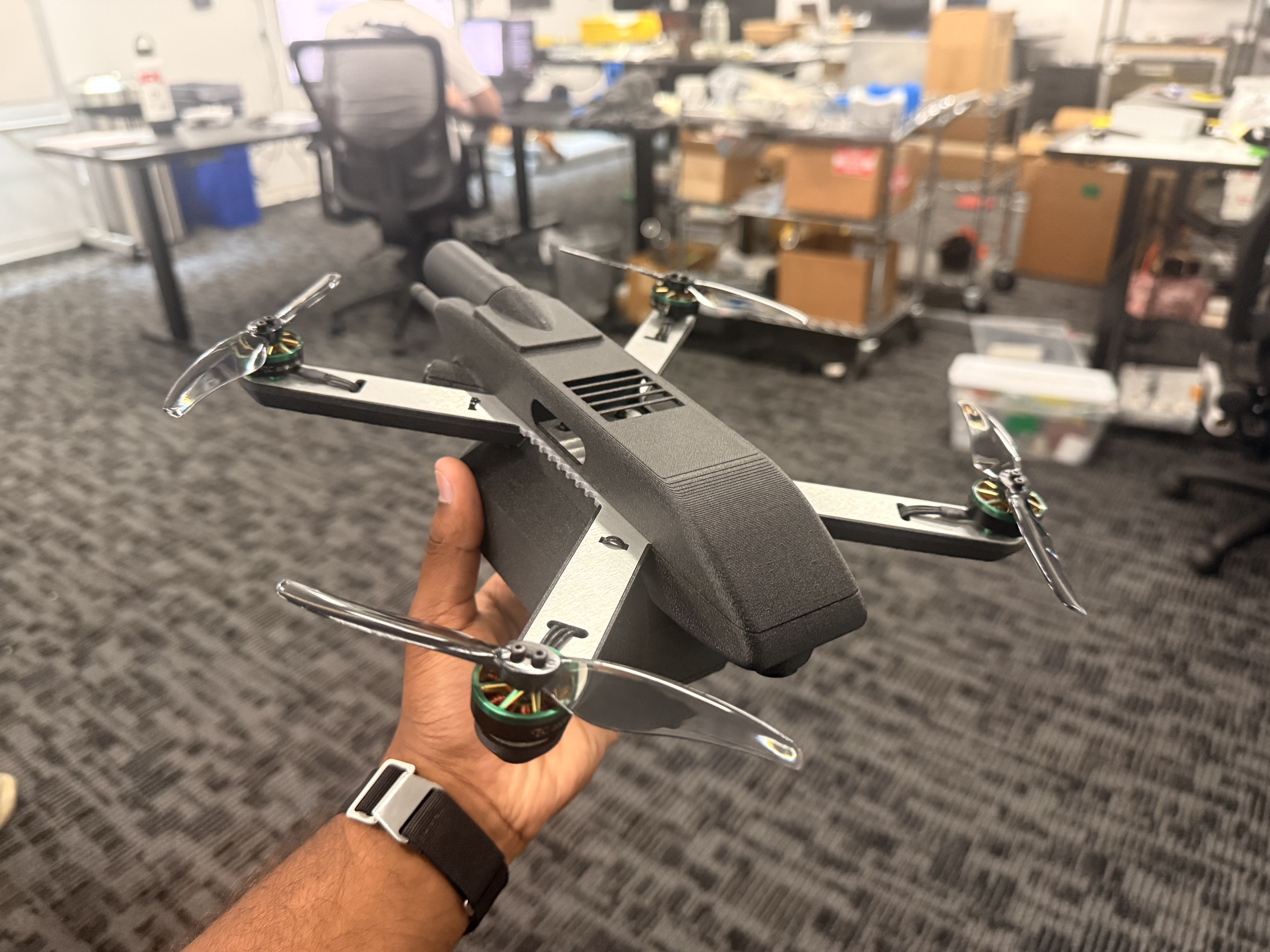 Manufactured Seasats quadcopter